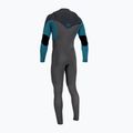 O'Neill Hyperfreak Fire 5/4+ Chest Zip Full midnight/black/tidepool children's swimming foam 2