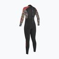 O'Neill Girls Epic 4/3 Back Zip Full black/twiggy/tea rose children's wetsuit 2