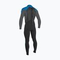 O'Neill Epic 3/2 Back Zip Full black/graphite/bali blue/deep sea children's wetsuit 2