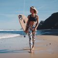 Women's neoprene leggings O'Neill Bahia 1.5 mm black/demi floral/black 8