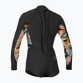 O'Neill Bahia 2/1 Back Zip LS Spring hw4 black/demiflor/demiflor children's Wetsuit 2