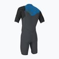 Men's wetsuit O'Neill Hammer 2mm Chest Zip SS Spring graphite/black/ocean 2