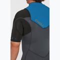 Men's wetsuit O'Neill Hammer 2mm Chest Zip SS Spring graphite/black/ocean 7