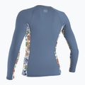 Women's swimming longsleeve O'Neill Side Print Rash Guard infinity/talitha 2