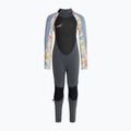 O'Neill Girls Epic 5/4 Back Zip Full graphite/dahlia/infinity children's swimming foam 2