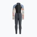 O'Neill Girls Epic 5/4 Back Zip Full graphite/dahlia/infinity children's swimming foam 3