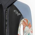 O'Neill Girls Epic 5/4 Back Zip Full graphite/dahlia/infinity children's swimming foam 7