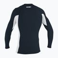 Men's O'Neill Premium Skins Rash Guard slate/white/slate swimming longsleeve 2