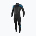 Men's O'Neill Epic 5/4 mm Back Zip Full black/graphite/bali blue swim foam