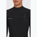 Men's swimming wetsuit O'Neill Epic 3/2 Chest Zip Full A05 black/black/black 5