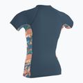Women's swim shirt O'Neill Side Print Rash Guard black/mikah floral 2