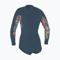 Women's Swim Foam O'Neill Bahia 2/1 Front Zip Short Spring Copen blue/painted tropics/copen blue 2