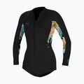 Women's Swim Foam O'Neill Bahia 2/1 Front Zip Short Spring black/mikah floral/black