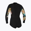 Women's Swim Foam O'Neill Bahia 2/1 Front Zip Short Spring black/mikah floral/black 2