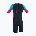 O'Neill Toddler Reactor-2 2 mm Back Zip slate/berry/lighta aqua children's swimming foam 2