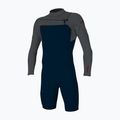Men's wetsuit O'Neill Hammer 2mm Chest Zip LS Spring abyss/graphite/graphite