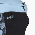 Women's swimming wetsuit O'Neill Epic 5/4 mm Chest Zip Full black/stormy palm/faded denim 4