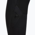 Women's swimming wetsuit O'Neill Epic 5/4 mm Chest Zip Full black/stormy palm/faded denim 7