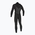 Men's wetsuit O'Neill Mutant Legend 5/4 mm Chest Zip with Hood Full black/tempered steel 2