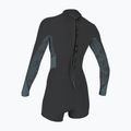 Women's wetsuit O'Neill Bahia 2/1 mm Back Zip Spring tempered steel/shaded island sky 2