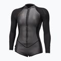 Women's wetsuit O'Neill Bahia 2/1 mm Front Zip Short Spring glide black/black