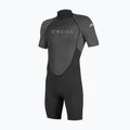 Men's swimming wetsuit O'Neill Reactor-2 2mm Back Zip SS Spring HJ5 black/graphite