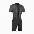 Men's swimming wetsuit O'Neill Reactor-2 2mm Back Zip SS Spring HJ5 black/graphite 2