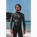 Men's swimming wetsuit O'Neill Reactor-2 3/2 mm Back Zip Full black/graphite 4
