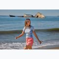 Women's swim top O'Neill Hyperfreak Skins Rash Guard chambray blue/surf abstract 4