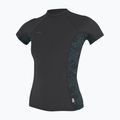 Women's swim top O'Neill Hyperfreak Skins Rash Guard tempered steel/shaded island sky