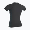 Women's swim top O'Neill Hyperfreak Skins Rash Guard tempered steel/shaded island sky 2