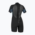 Women's swimming wetsuit O'Neill Reactor-2 2mm Back Zip SS Spring IS7 black/copen blue 2