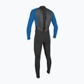 Children's swimming wetsuit O'Neill Youth Reactor-2 3/2 Back Zip Full black/ocean 2