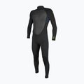Children's swimming wetsuit O'Neill Youth Reactor-2 3/2 Back Zip Full black/slate