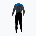 Children's swimming wetsuit O'Neill Youth Epic 4/3 mm Back Zip Full black/slate/bali blue 2