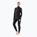 Women's thermal active sweatshirt Surfanic Cozy Zip Neck black 2