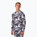 Men's thermal top Surfanic Bodyfit Limited Edition Crew Neck white out print