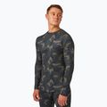 Men's thermal top Surfanic Bodyfit Limited Edition Crew Neck forest geo camo