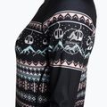 Women's Surfanic Cozy Limited Edition Crew Neck thermoactive longsleeve black fairisle 7