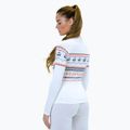 Women's thermal top Surfanic Cozy Limited Edition Crew Neck white fairisle 3
