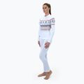 Women's thermal top Surfanic Cozy Limited Edition Crew Neck white fairisle 2