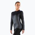Women's thermal top Surfanic Cozy CarbonDri Limited Edition Crew Neck jet black