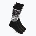 Ski socks Surfanic Pro Tech 3 pak Fairisle black