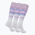 Ski socks Surfanic Pro Tech Fairisle 3 pak ice lilac 3