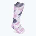 Women's ski socks Surfanic Pro Tech 3Pk Watercolour Sock pink purple