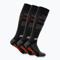 Ski socks Surfanic Pro Tech Plus 3 pak orange