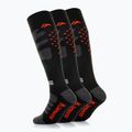 Ski socks Surfanic Pro Tech Plus 3 pak orange 3