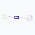 Speedo Aquapure white/clear swimming goggles 3
