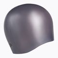 Speedo Plain Moulded Silicone silver swimming cap 8-709849086 2