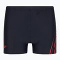 Speedo Sports Logo Print Trunks blue/red children's swimming boxers